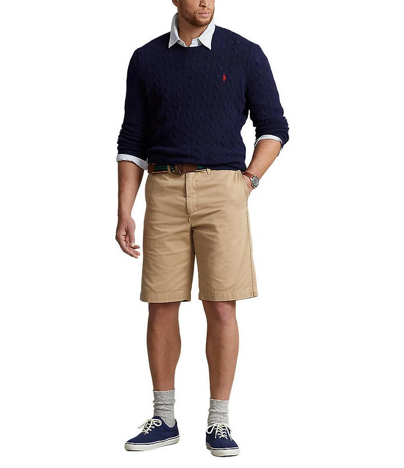 Polo Ralph Lauren Big & Tall Classic Fit 10 1/4#double; and 11 1/4#double; Inseams Chino Shorts