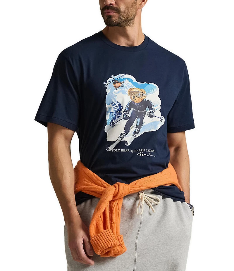 Polo Ralph Lauren Big & Tall Classic Fit Active Polo Bear Short Sleeve T-Shirt