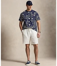 Polo Ralph Lauren Big & Tall Classic Fit Bandana Print Short Sleeve T-Shirt