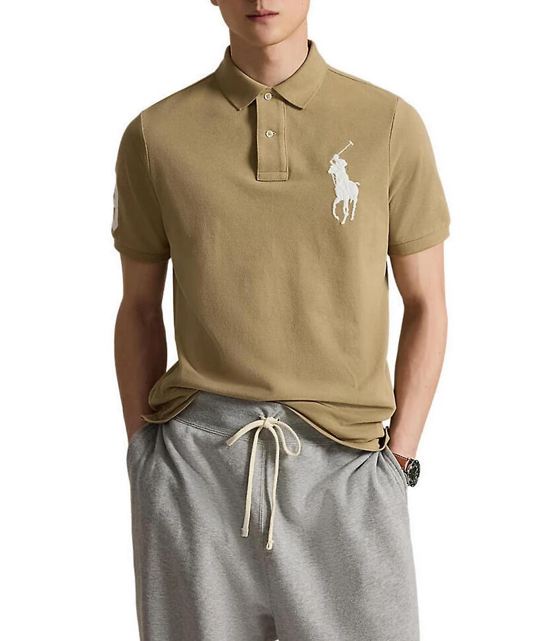Polo Ralph Lauren Big & Tall Classic Fit Big Pony Mesh Short Sleeve Polo Shirt