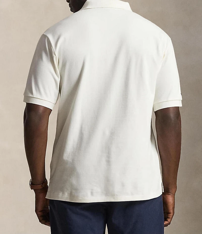 Polo Ralph Lauren Big & Tall Classic Fit Big Pony Short Sleeve Mesh Polo Shirt