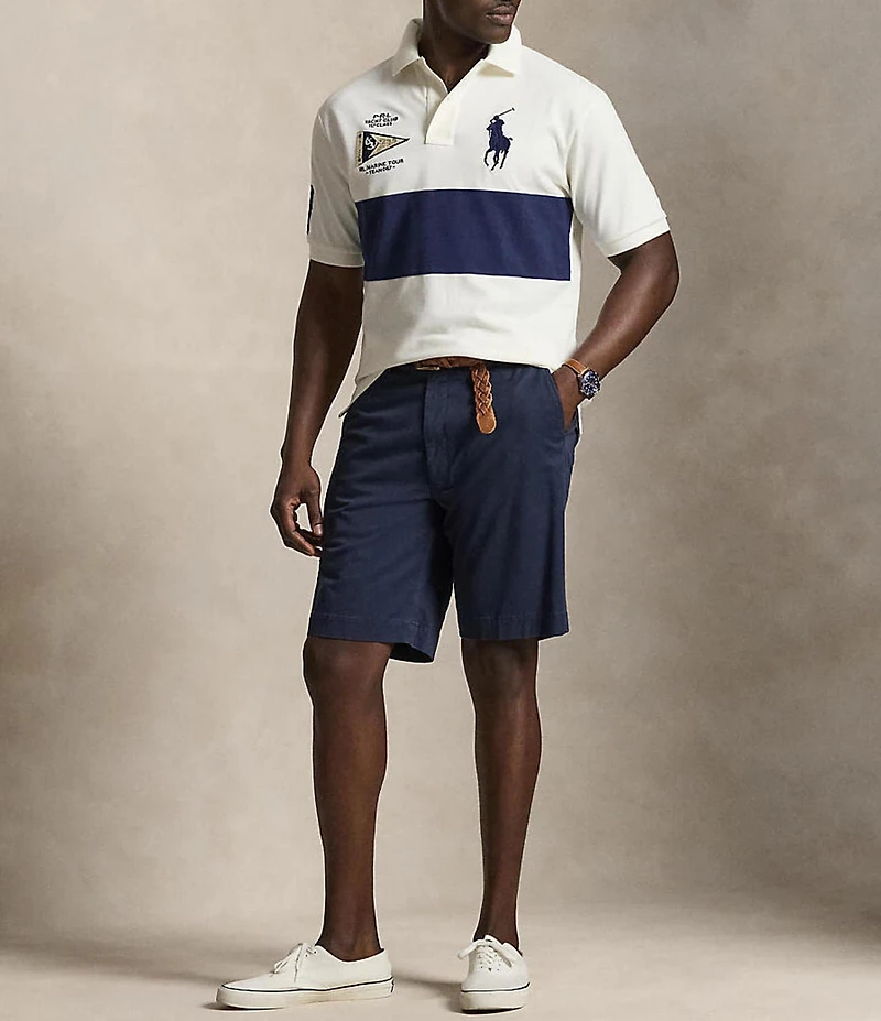Polo Ralph Lauren Big & Tall Classic Fit Big Pony Short Sleeve Mesh Polo Shirt