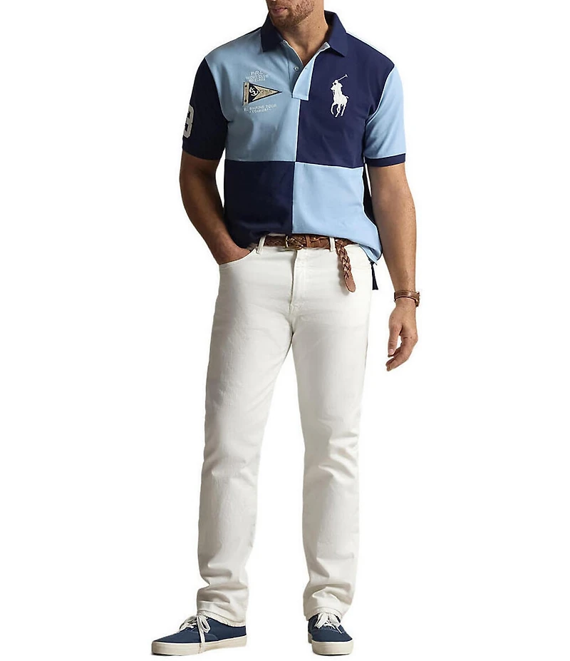 Polo Ralph Lauren Big & Tall Classic Fit Big Pony Short Sleeve Mesh Polo Shirt