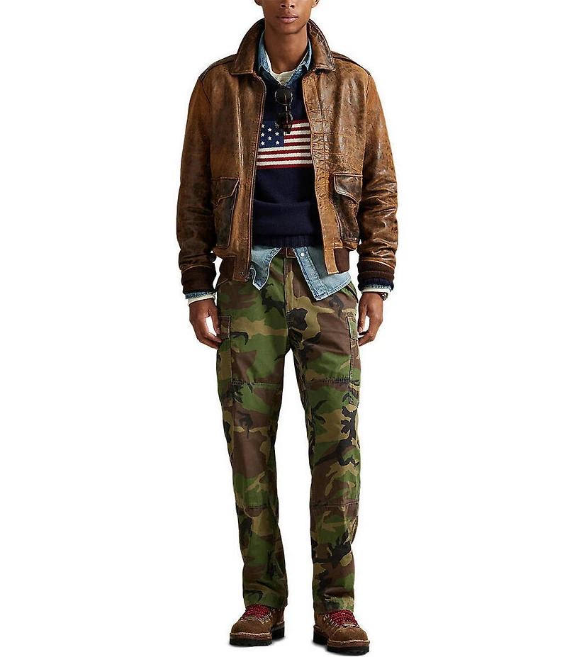 Polo Ralph Lauren Big & Tall Classic Fit Camo Canvas Cargo Pants