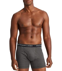 Polo Ralph Lauren Big & Tall Classic Fit Cotton Boxer Briefs 3-Pack