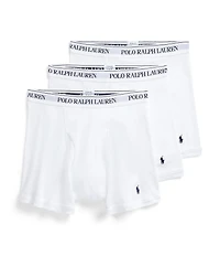Polo Ralph Lauren Big & Tall Classic Fit Cotton Boxer Briefs 3-Pack