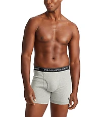 Polo Ralph Lauren Big & Tall Classic Fit Cotton Boxer Briefs 3-Pack
