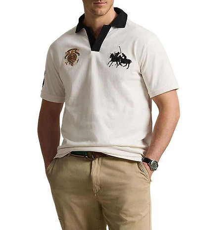 Polo Ralph Lauren Big & Tall Classic Fit Dual Player Mesh Short Sleeve Polo Shirt