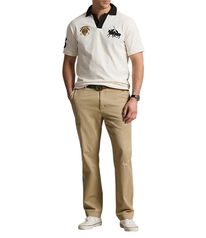 Polo Ralph Lauren Big & Tall Classic Fit Dual Player Mesh Short Sleeve Polo Shirt