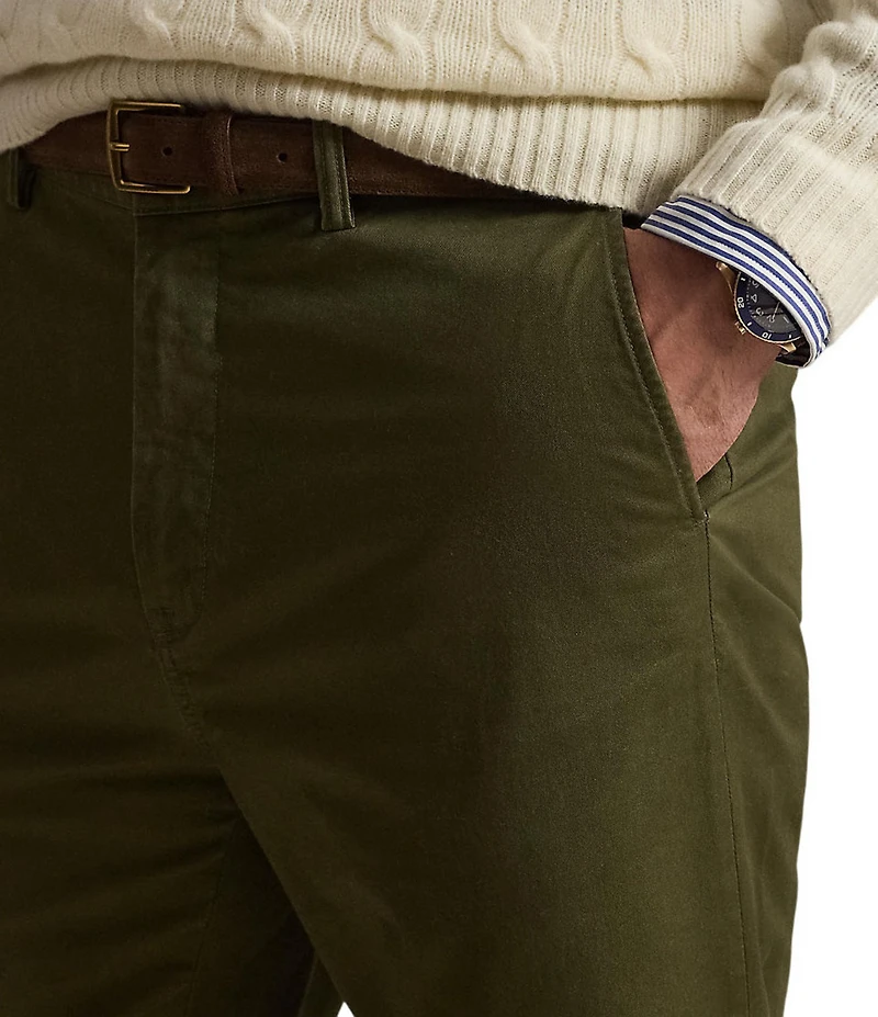 Polo Ralph Lauren Big & Tall Classic-Fit Flat-Front Stretch Chino Pants