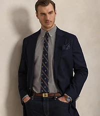 Polo Ralph Lauren Big & Tall Classic Fit Gingham Stretch Poplin Long Sleeve Woven Shirt