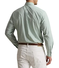 Polo Ralph Lauren Big & Tall Classic Fit Gingham Stretch Poplin Long Sleeve Woven Shirt