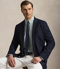 Polo Ralph Lauren Big & Tall Classic Fit Gingham Stretch Poplin Long Sleeve Woven Shirt