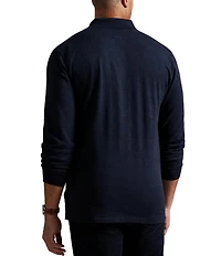 Polo Ralph Lauren Big & Tall Classic Fit Glen Plaid Long Sleeve Polo Shirt