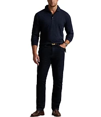 Polo Ralph Lauren Big & Tall Classic Fit Glen Plaid Long Sleeve Polo Shirt