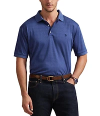 Polo Ralph Lauren Big & Tall Classic Fit Glen Plaid Soft Cotton Short Sleeve Polo Shirt