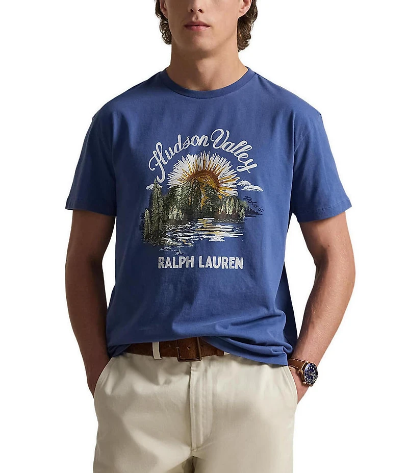Polo Ralph Lauren Big & Tall Classic Fit Graphic Jersey Short Sleeve T-Shirt