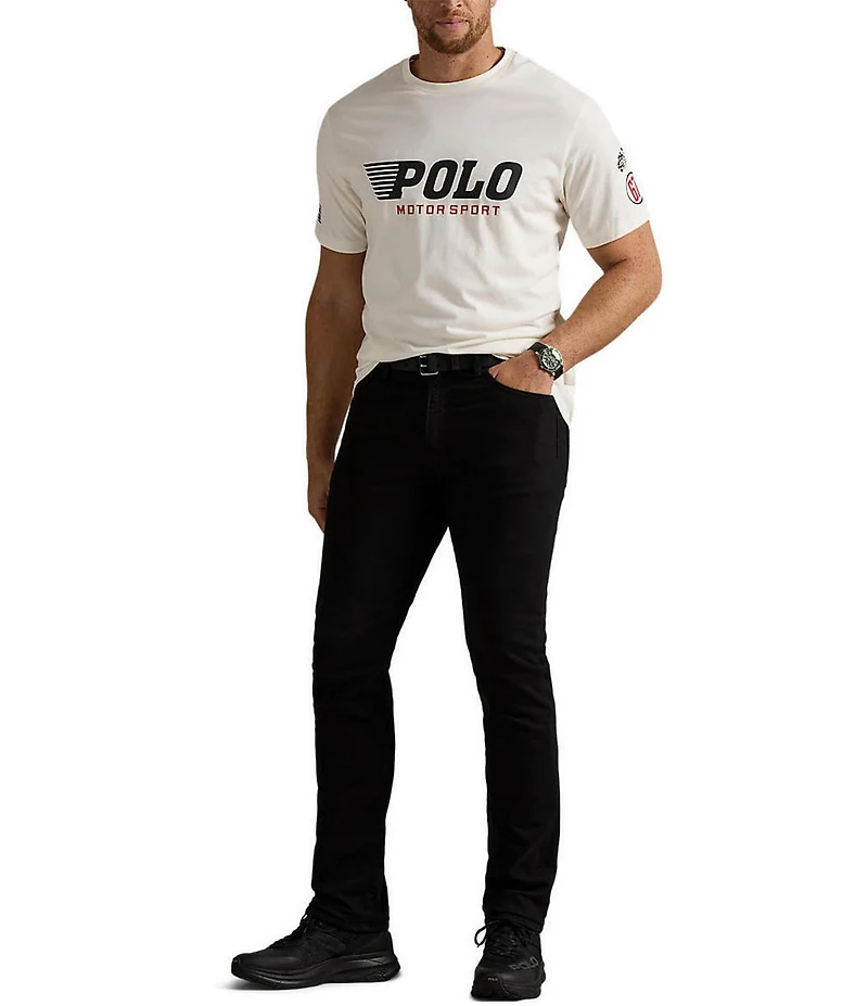Polo Ralph Lauren Big & Tall Classic Fit Motorsport Graphic Jersey Short Sleeve T-Shirt