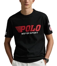 Polo Ralph Lauren Big & Tall Classic Fit Motorsport Graphic Jersey Short Sleeve T-Shirt