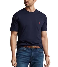 Polo Ralph Lauren Big & Tall Classic Fit Jersey Pocket Crewneck T-Shirt