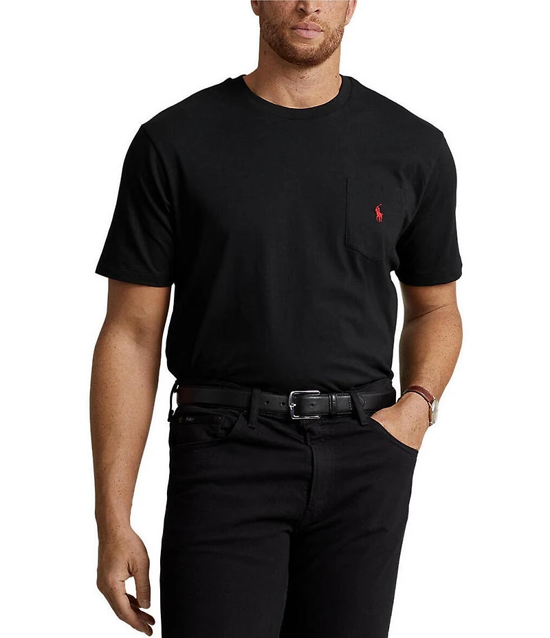 Polo Ralph Lauren Big & Tall Classic Fit Jersey Pocket Crewneck T-Shirt