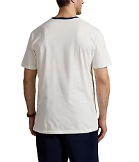 Polo Ralph Lauren Big & Tall Classic Fit Letterman-Logo Graphic Short Sleeve T-Shirt