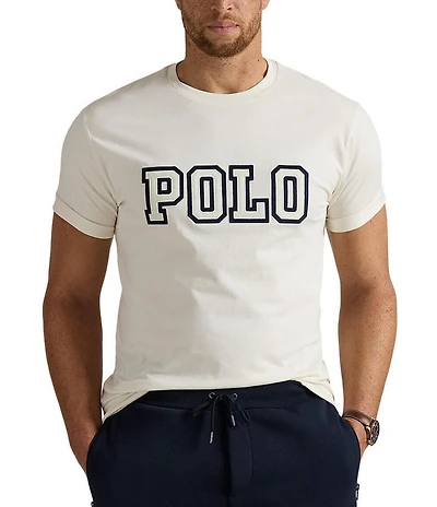 Polo Ralph Lauren Big & Tall Classic Fit Logo Patch Jersey Short Sleeve T-Shirt