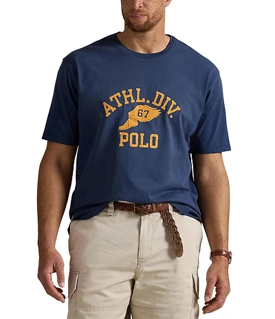 Polo Ralph Lauren Big & Tall Classic Fit Logo Graphic Jersey Short Sleeve T-Shirt