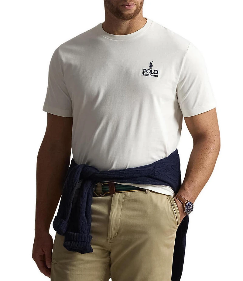 Polo Ralph Lauren Big & Tall Classic Fit Logo Jersey Short Sleeve T-Shirt