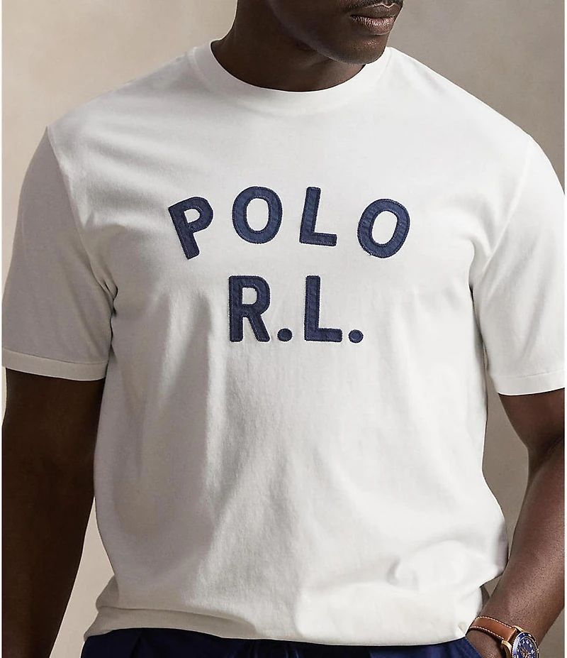 Polo Ralph Lauren Big & Tall Classic Fit Logo Short Sleeve Jersey T-Shirt