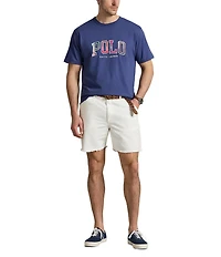 Polo Ralph Lauren Big & Tall Classic Fit Madras-Logo Jersey Short Sleeve T-Shirt