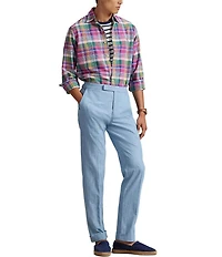 Polo Ralph Lauren Big & Tall Classic Fit Medium Plaid Oxford Long Sleeve Woven Shirt