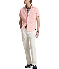 Polo Ralph Lauren Big & Tall Classic Fit Mineral-Dyed Oxford Short Sleeve Woven Shirt