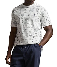 Polo Ralph Lauren Big & Tall Classic Fit Nautical Jersey Short Sleeve T-Shirt