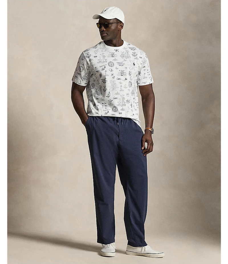 Polo Ralph Lauren Big & Tall Classic Fit Nautical Jersey Short Sleeve T-Shirt