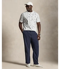 Polo Ralph Lauren Big & Tall Classic Fit Nautical Jersey Short Sleeve T-Shirt