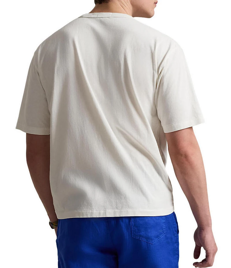 Polo Ralph Lauren Big & Tall Classic Fit Peace Love Polo Short Sleeve T-Shirt