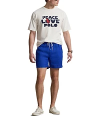 Polo Ralph Lauren Big & Tall Classic Fit Peace Love Polo Short Sleeve T-Shirt