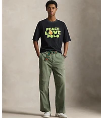 Polo Ralph Lauren Big & Tall Classic Fit Peace Love Polo Short Sleeve T-Shirt