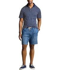 Polo Ralph Lauren Big & Tall Classic Fit Performance Stretch Stripe Short Sleeve Polo Shirt
