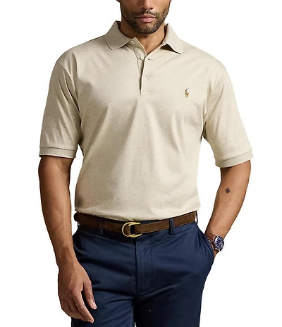 Polo Ralph Lauren Big & Tall Classic Fit Soft Cotton Multi-Colored Pony Polo Shirt