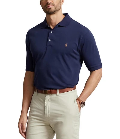 Polo Ralph Lauren Big & Tall Classic Fit Soft Cotton Multi-Colored Pony Polo Shirt
