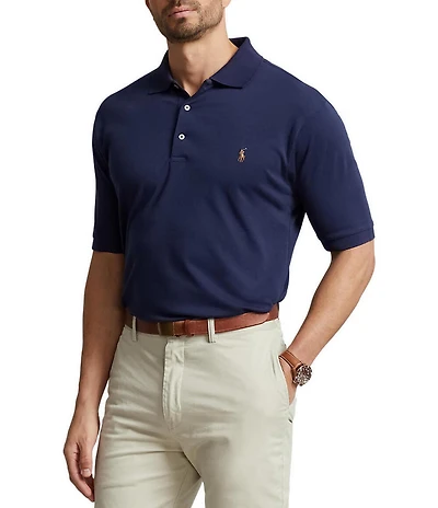 Polo Ralph Lauren Big & Tall Classic Fit Soft Cotton Multi-Colored Pony Polo Shirt