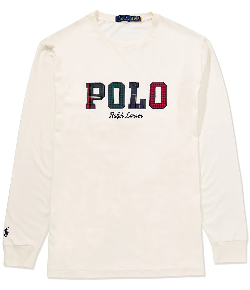 Polo Ralph Lauren Big & Tall Classic Fit Plaid-Logo Jersey T-Shirt