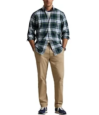 Polo Ralph Lauren Big & Tall Classic Fit Plaid Oxford Long Sleeve Woven Shirt