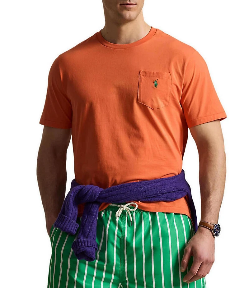 Polo Ralph Lauren Big & Tall Classic Fit Pocket Crewneck T-Shirt