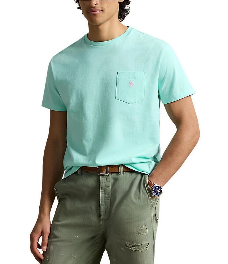 Polo Ralph Lauren Big & Tall Classic Fit Pocket Crewneck T-Shirt