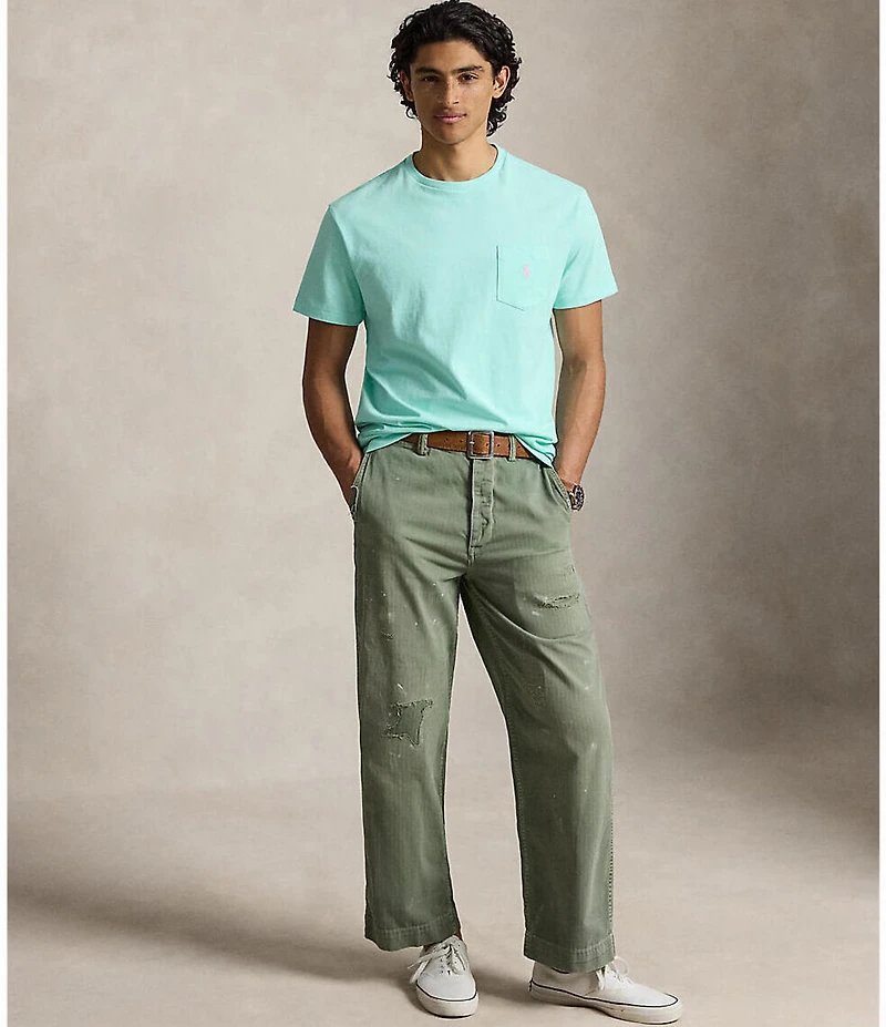 Polo Ralph Lauren Big & Tall Classic Fit Pocket Crewneck T-Shirt