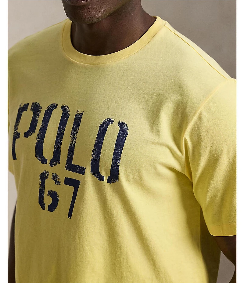 Polo Ralph Lauren Big & Tall Classic Fit Polo 67 Jersey Graphic Short Sleeve T-Shirt