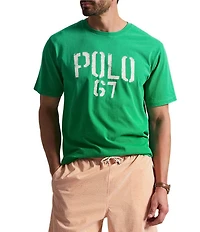 Polo Ralph Lauren Big & Tall Classic Fit Polo 67 Jersey Graphic Short Sleeve T-Shirt